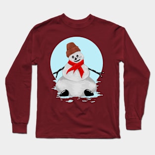 Snowman Long Sleeve T-Shirt